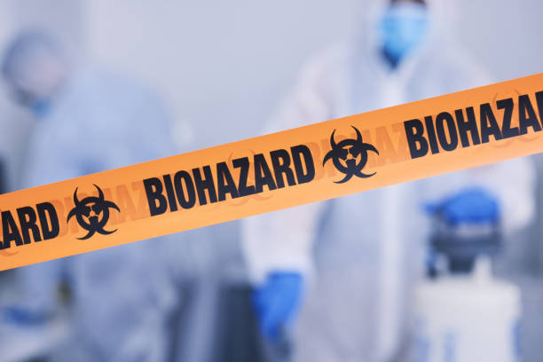 Professional Drug Lab Cleanup technician working in La Verne, CA